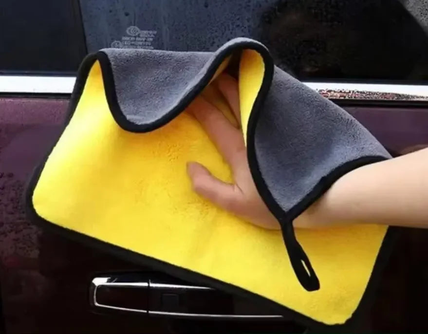 Car Wash Towel 400GSM Microfiber High Water Absorption Cleaning Towels Thickened Soft Car Washing Drying Cloth