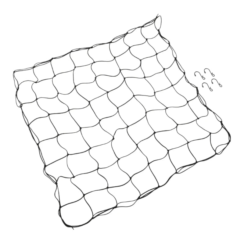 Y3NA Flexible Elastic Trellis Netting Plant Support Kits With Hook Prevent Tent Wall Sucking In For Grow Tent Garden