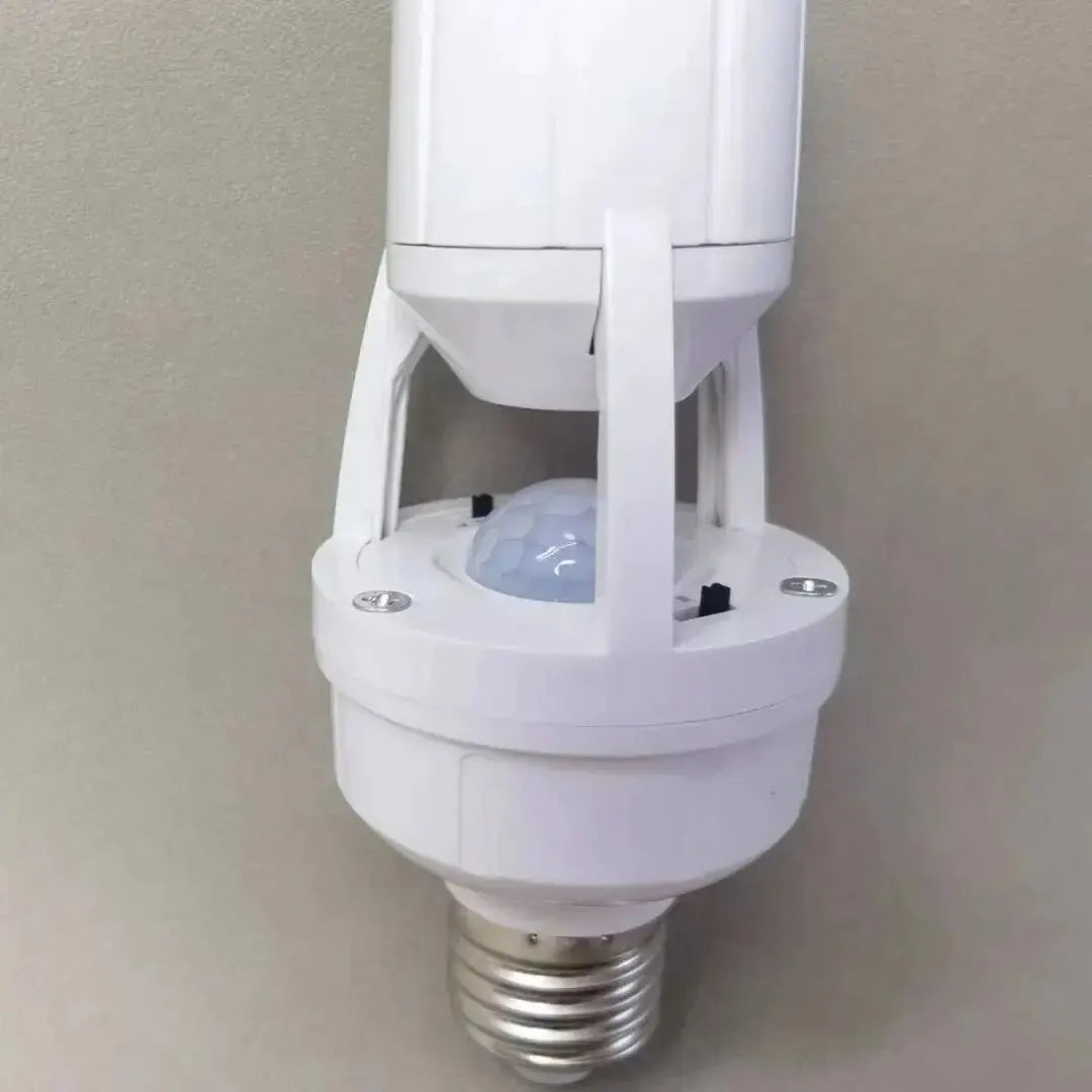 Surface-mounted Infrared Human Body Sensor Switch Lamp Holder Corridor E27 Screw lLamp Holder Auto On/Off Motion Light Socket