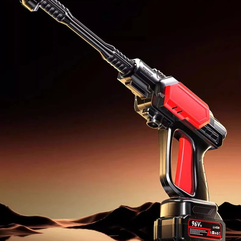 Wireless Lithium Car Washer Brushless High Pressure Water Gun Portable Charging Power Washer