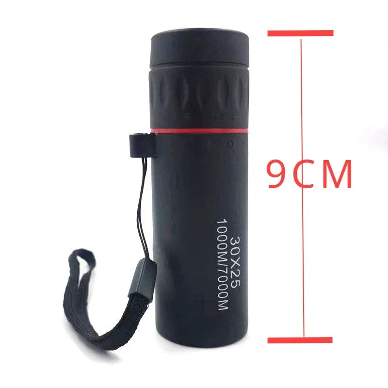 New 2000x25 HD Monocular Telescope Mini Portable Mobile Phone Telescope with Holder Camping Hunting Birdwatching Telescope
