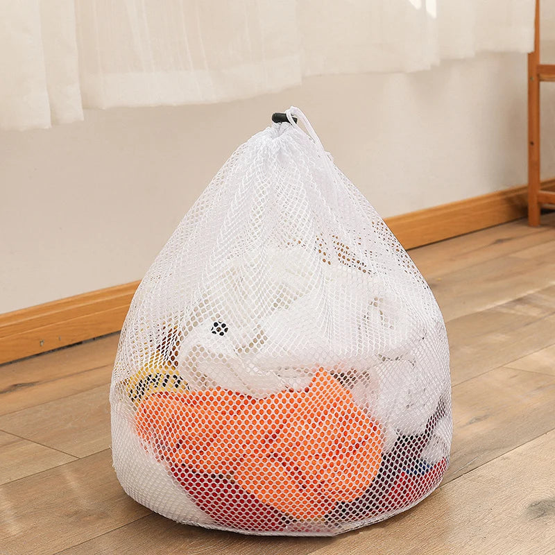 Large Washing Laundry Bag Mesh Organizer Net Dirty Bra Socks Underwear Shoe Storag Wash Machine Cover Clothes