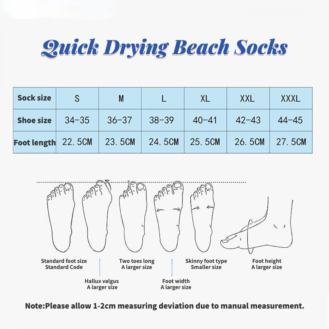 Outdoor Diving Socks With Anti Cut And Anti Slip Dottom, Quick Drying Beach Socks, Surfing And Snorkeling Socks Diving Shoes