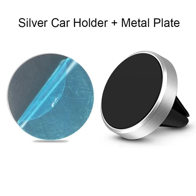 Magnetic car phone holder Mount air vent smartphone mobile stand bracket cell GPS support in car for iPhone Xiaomi Mi Samsung LG