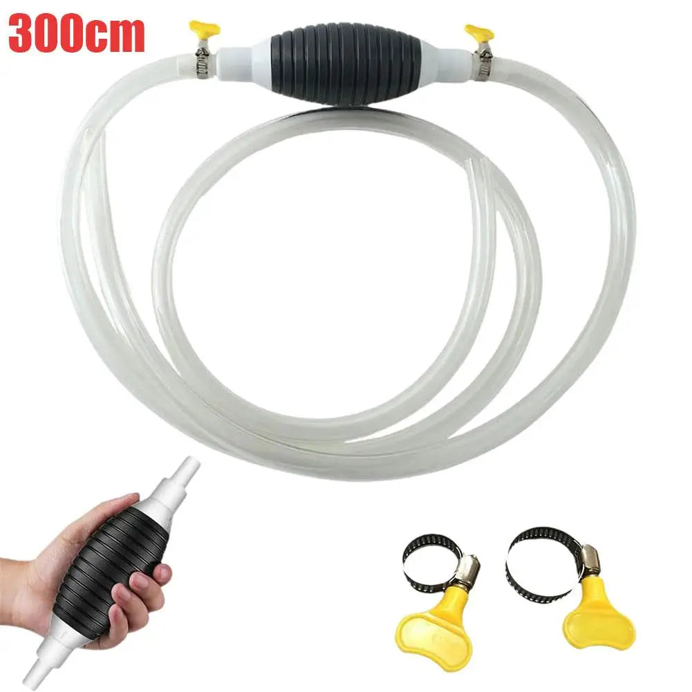 Multifunctional Liquid Vacuum Cleaner Hand Pump Petrol Pump Transfer Pump Fuel Pump Metal Hose Clamp Leakproof Oil Water Diesel