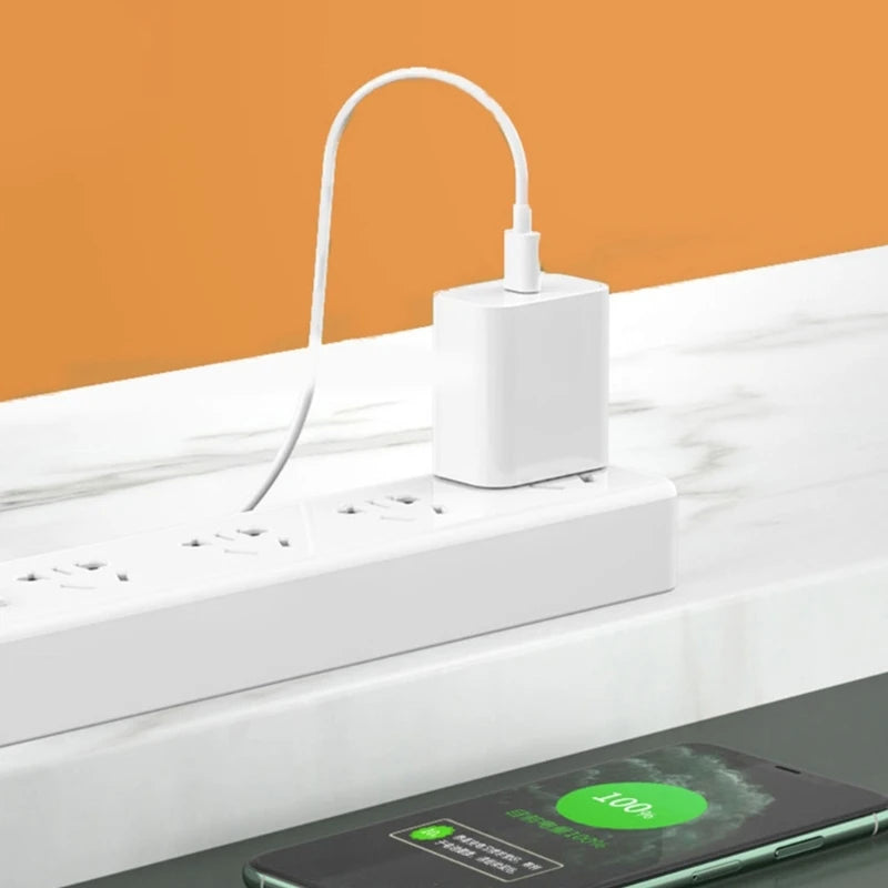 USB C Fast Block PD 20W QC3.0 Fast Charging Adapter Brick Fast Charging Block