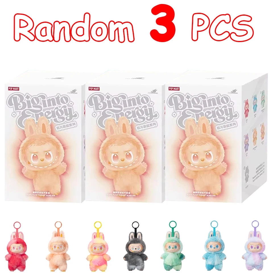 New For Labub V1 V2 Transparent Protective Cover Dustproof Hanging Plush Doll Bag Monster Toy Elf Doll Storage Box Display Cover