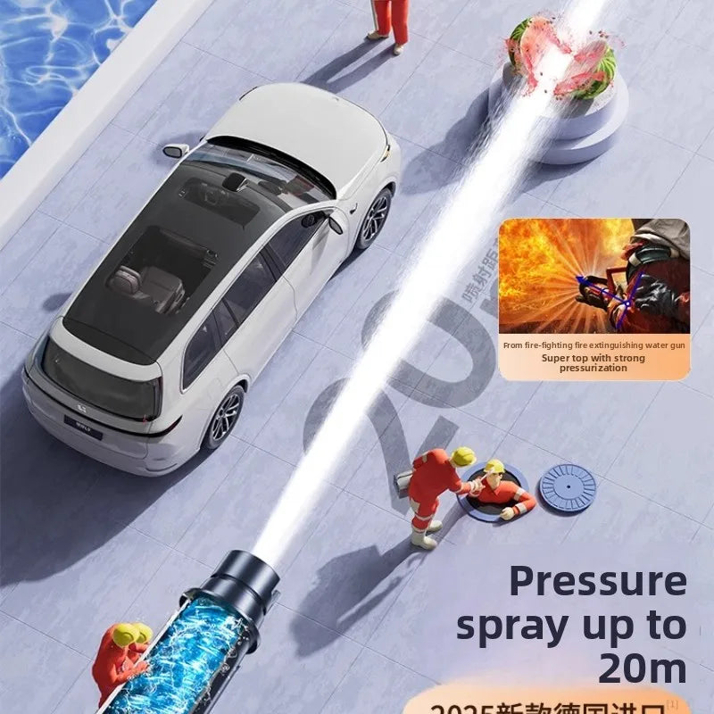 Wireless Lithium Car Washer Brushless High Pressure Water Gun Portable Charging Power Washer