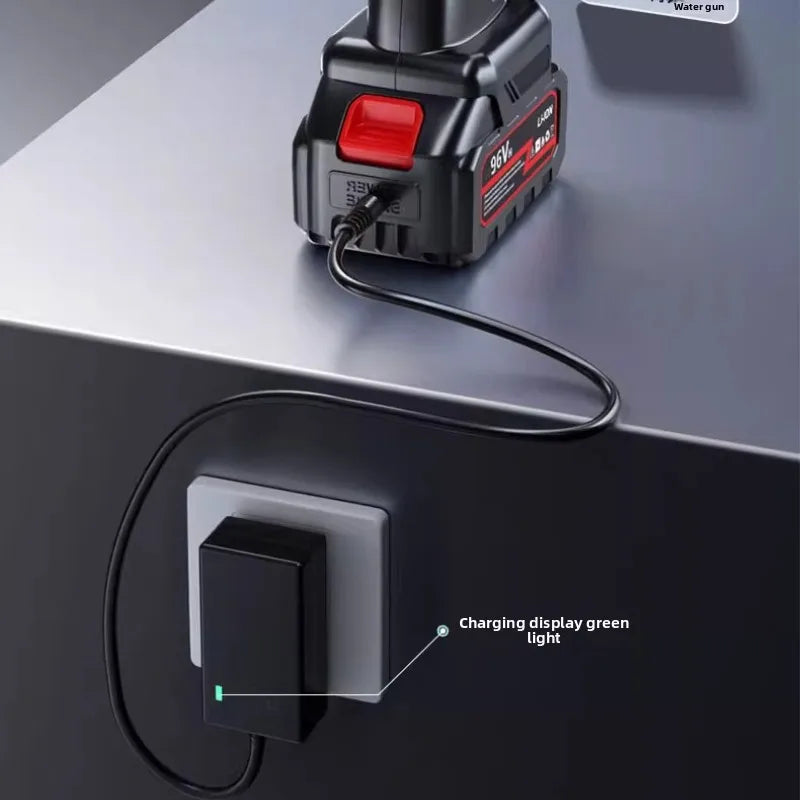 Wireless Lithium Car Washer Brushless High Pressure Water Gun Portable Charging Power Washer