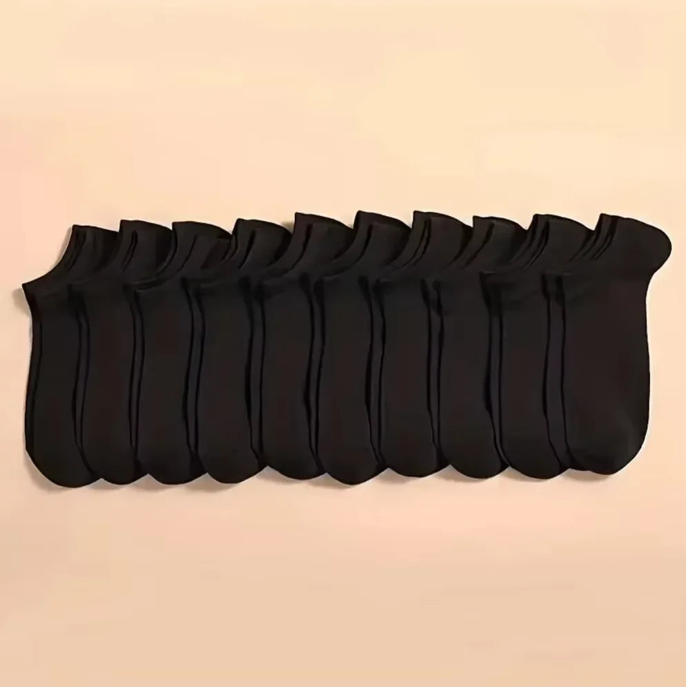 3 Pairs Men's Comfort Fit Cushion Performance Athletic Crew Socks For Outdoor Sports