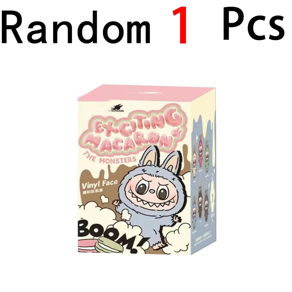 New For Labub V1 V2 Transparent Protective Cover Dustproof Hanging Plush Doll Bag Monster Toy Elf Doll Storage Box Display Cover