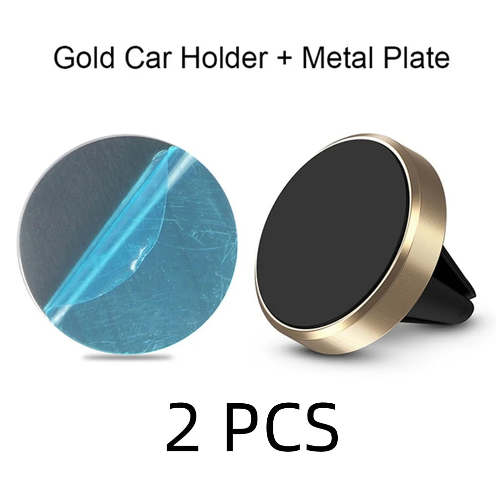 Magnetic car phone holder Mount air vent smartphone mobile stand bracket cell GPS support in car for iPhone Xiaomi Mi Samsung LG