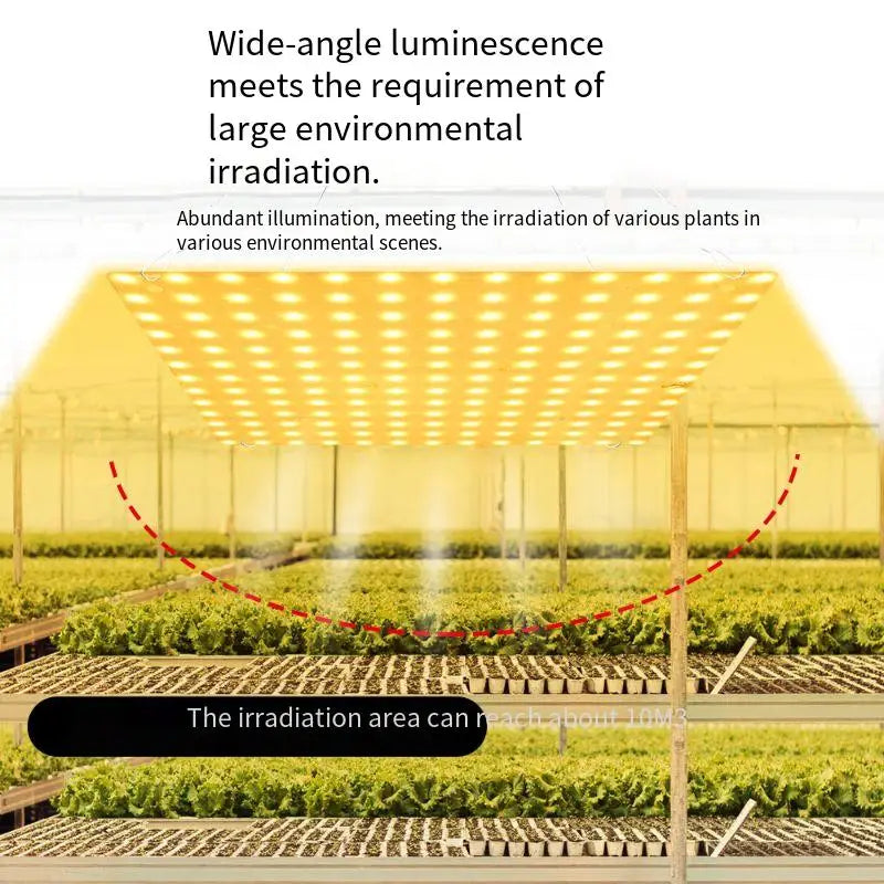 I LED Full Spectrum Grow Light Quantum Board Plant UV Lamp Indoor Flower Seedling Hydroponic Greenhouse Vegetable Cultivation