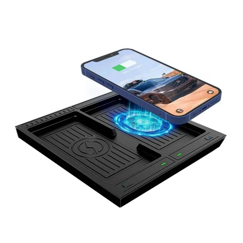 X-T Car Wireless Charger For Honda CRV CR-V 2023 2024 Accessories Fast Cell Phone Charging Plate Adapter