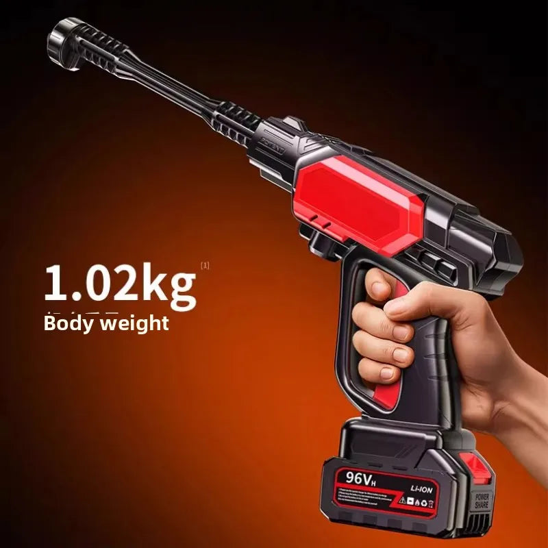 Wireless Lithium Car Washer Brushless High Pressure Water Gun Portable Charging Power Washer
