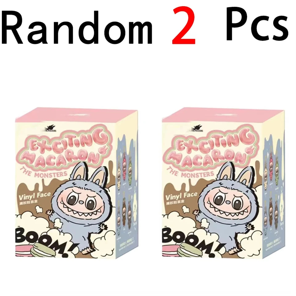 New For Labub V1 V2 Transparent Protective Cover Dustproof Hanging Plush Doll Bag Monster Toy Elf Doll Storage Box Display Cover