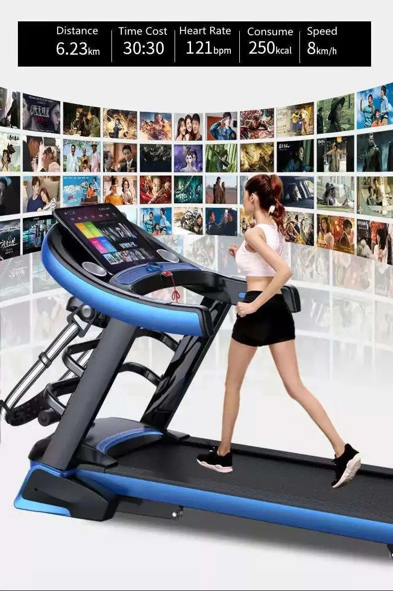 High Quality Fitness Small Home Running Smart Electric Motorized Folding Treadmill