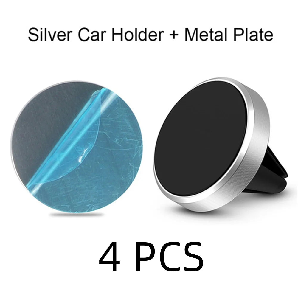Magnetic car phone holder Mount air vent smartphone mobile stand bracket cell GPS support in car for iPhone Xiaomi Mi Samsung LG