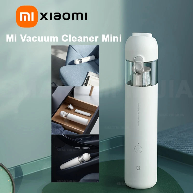 XIAOMI MIJIA Portable Handheld Vacuum Cleaner For Home Car Wireless Vacuum Cleaners 13000PA Cyclone Suction Cleaning Machine