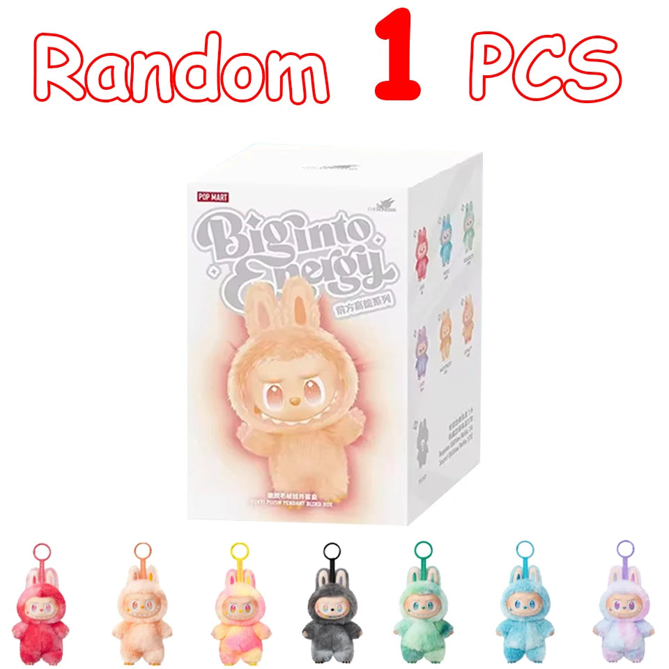 New For Labub V1 V2 Transparent Protective Cover Dustproof Hanging Plush Doll Bag Monster Toy Elf Doll Storage Box Display Cover